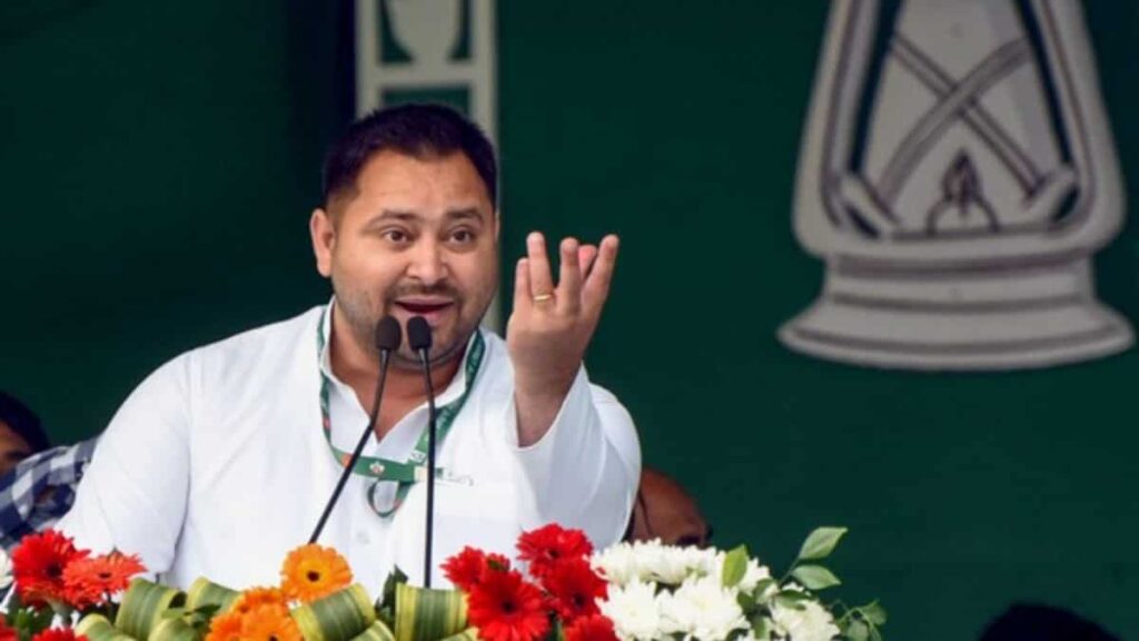 BJP accuses RJD leader Tejashwi Yadav of stealing sofa sets, ACs upon vacating official bungalow