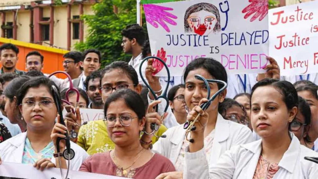 Kolkata doctor rape-murder case: Third medic hospitalised as 'fast-unto-death' protest continues