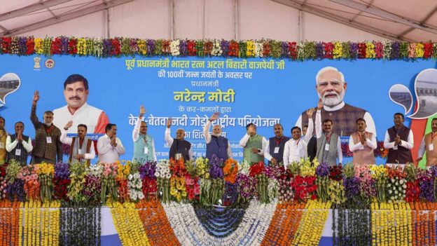 India: PM Modi lays foundation stone of Ken-Betwa River Link Project in Madhya Pradesh