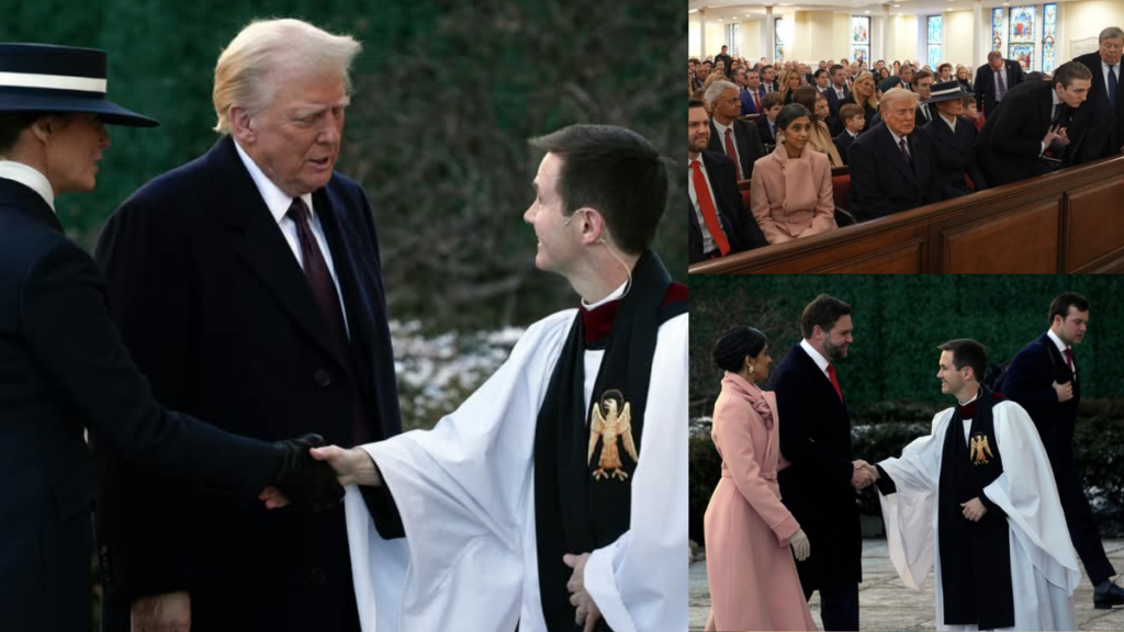 Donald Trump, JD Vance attend interfaith service at Washington National Cathedral with family