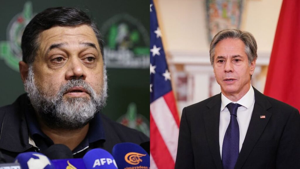 Hamas official threatens to take legal action against US diplomat Blinken for 'partnership' in Israeli crimes