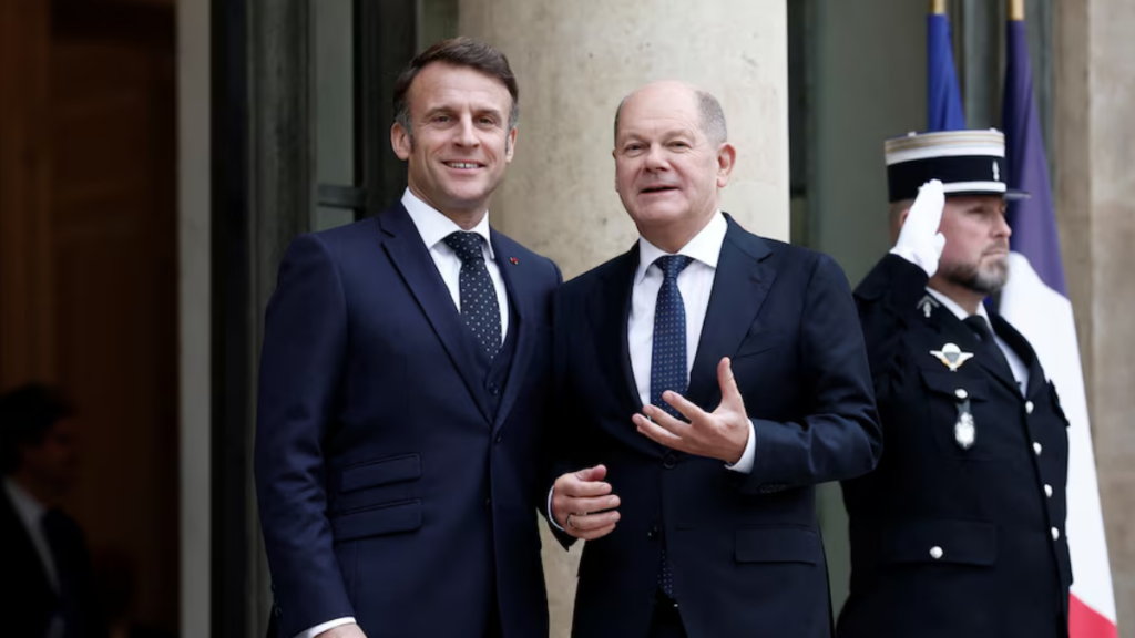 Macron and Scholz emphasise on strong, unified Europe amid challenges from new US leadership