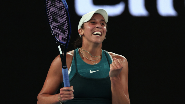 Madison Keys saves match point against Iga Swiatek to reach second Grand Slam final