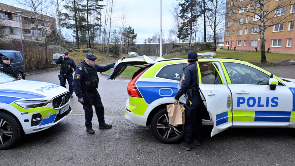 Five people shot at in school in Orebro