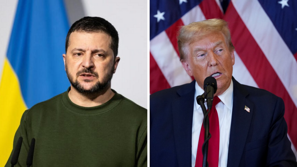 Trump disowns remark calling Zelensky a 'dictator'