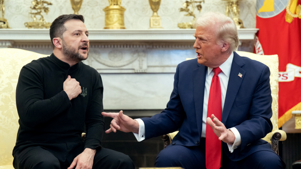 Trump warns Zelensky in explosive Oval Office showdown