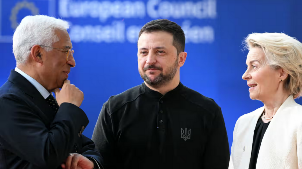 'Great we are not alone', Zelensky says as he arrives at Summit