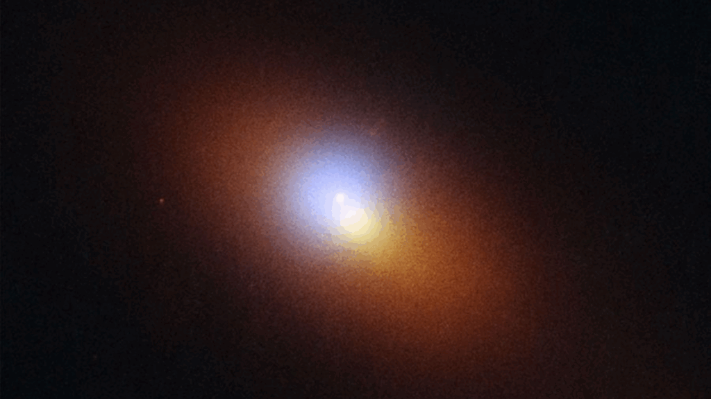 600 million light-years away, two black holes are caught in a cosmic mystery