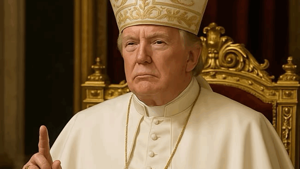 Trump says he had 'nothing to do' with AI image showing himself as Pope