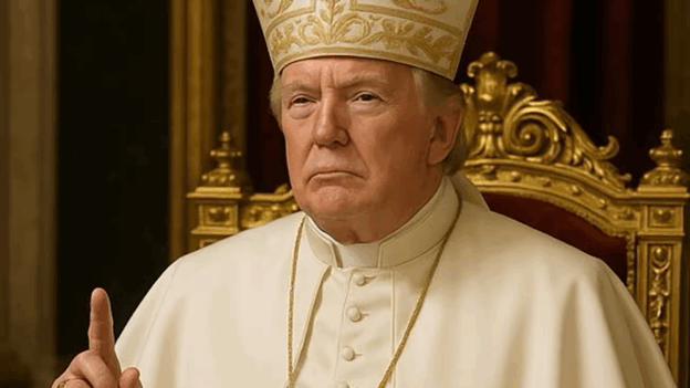 Trump says he had 'nothing to do' with AI image showing himself as Pope